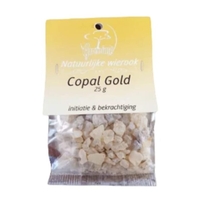 copal gold natuurlijke wierook initiatie en bekrachtiging